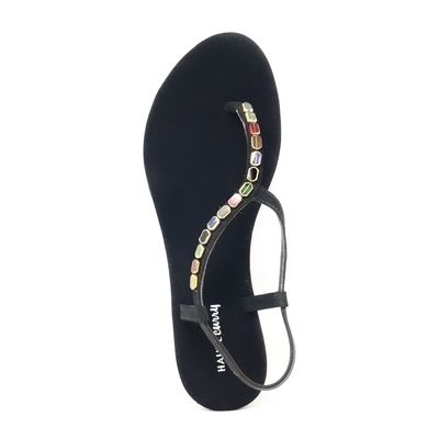 Buy Haute Curry by Shoppers Stop Polyurethane Slipon Womens Casual Floaters  (39,Black) at Amazon.in