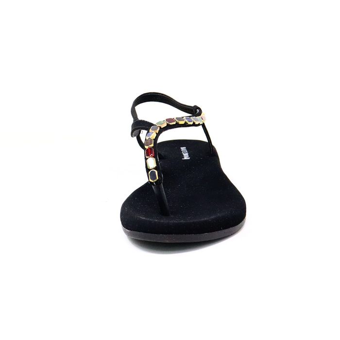 Buy Haute Curry by Shoppers Stop Polyurethane Slipon Womens Casual Wear  Sandal's (BLACK, SIZE_37) at Amazon.in